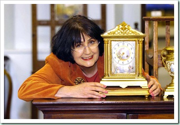 anita manning hunt bargain tracing rainbows clock without but old